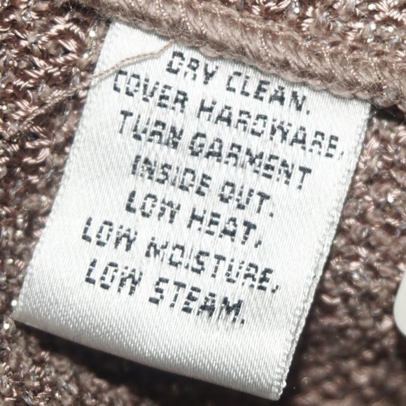 St John Knit Metallic Open Front Jacket 10 - Picture 7 of 9